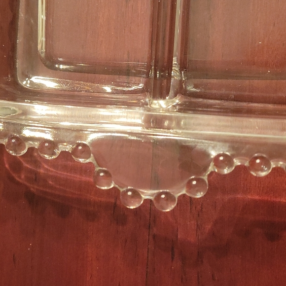 Candlewick Oblong Partitioned Relish Tray - Picture 2 of 7